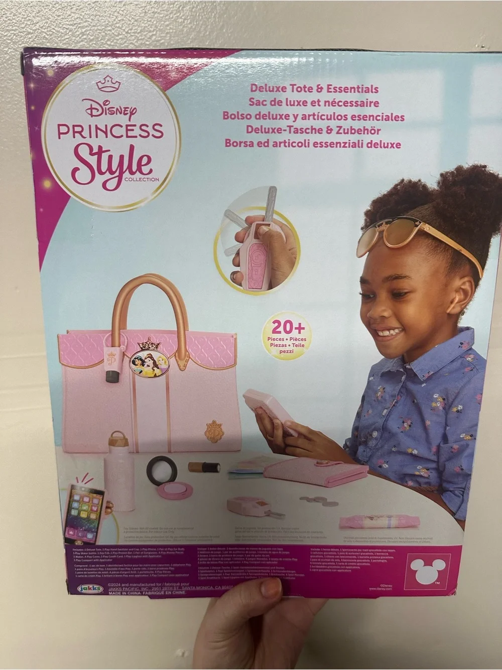 Disney Princess Style Collection Deluxe Tote Purse 20+ Piece Pretend Play Set